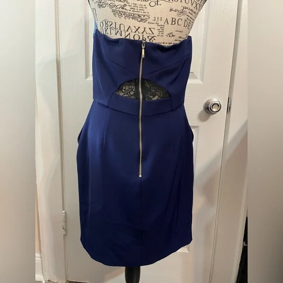 Express Sleeveless Cocktail Dress with Pockets! - Picture 5 of 8